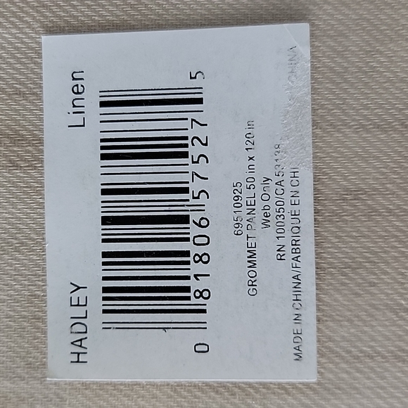 Bee & Willow Home Grommet Panel one panel - Picture 3 of 3